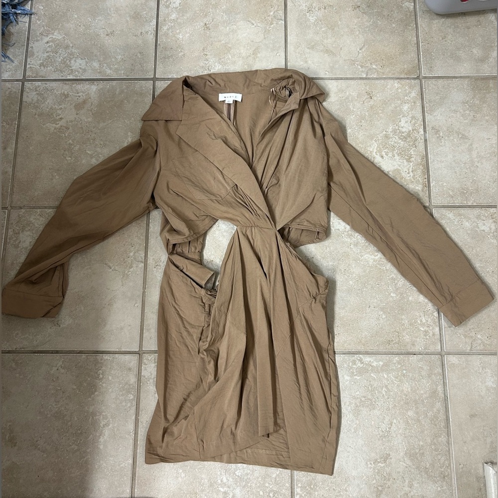 MABLE Cut Out Blazer Dress